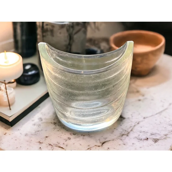 Midcentury Modern Bowl Collectible MCM Bowl Danish Modern Bowl Glass MCM Home D - Picture 9 of 10